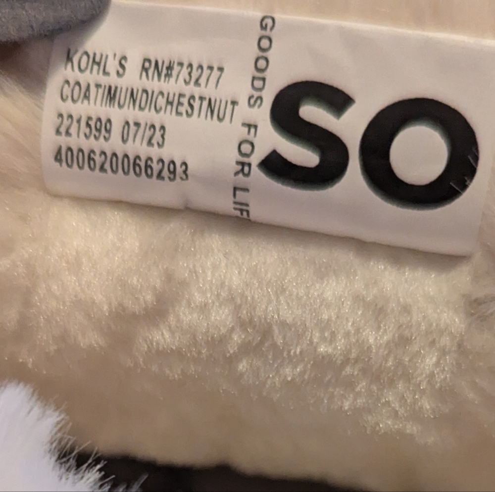 SO Cozy Brown Fuzzy Boots with Faux Fur Trim 9.5 NWT - Picture 11 of 13